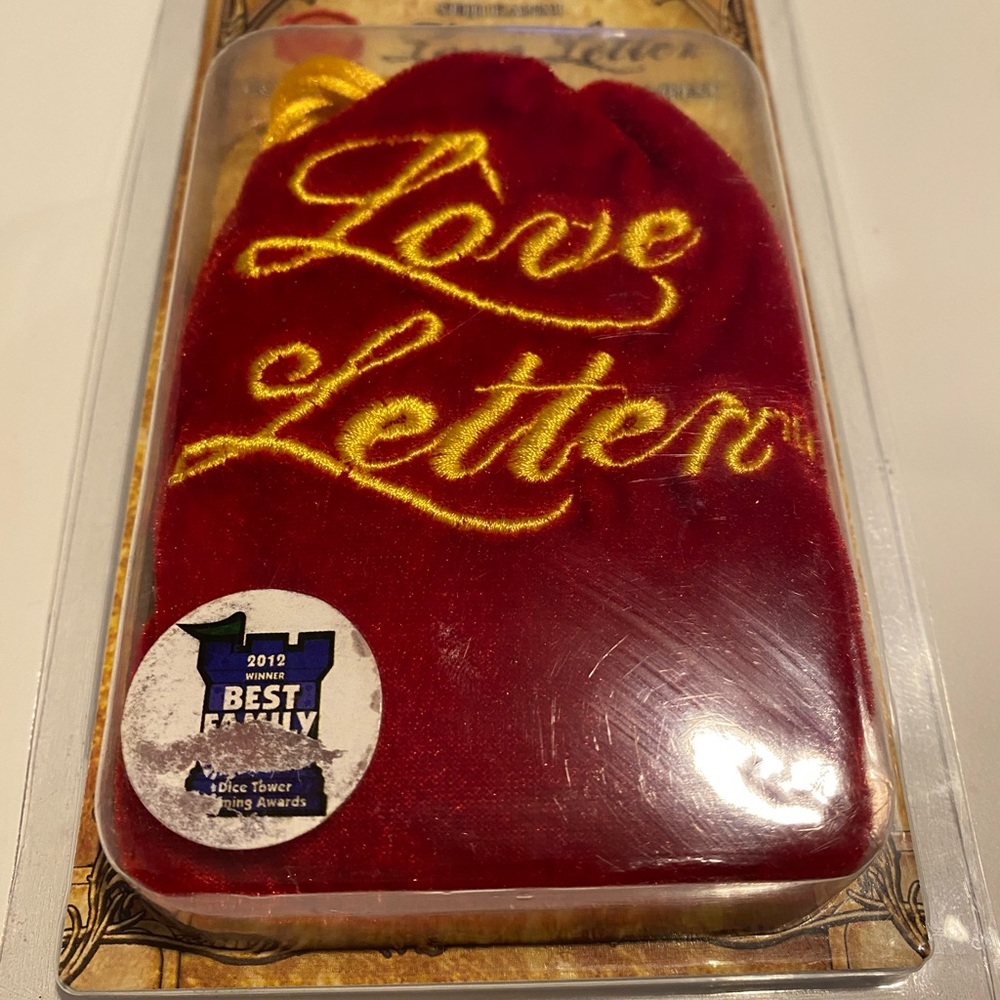 Love letter game BNIB sealed cards never played with.
